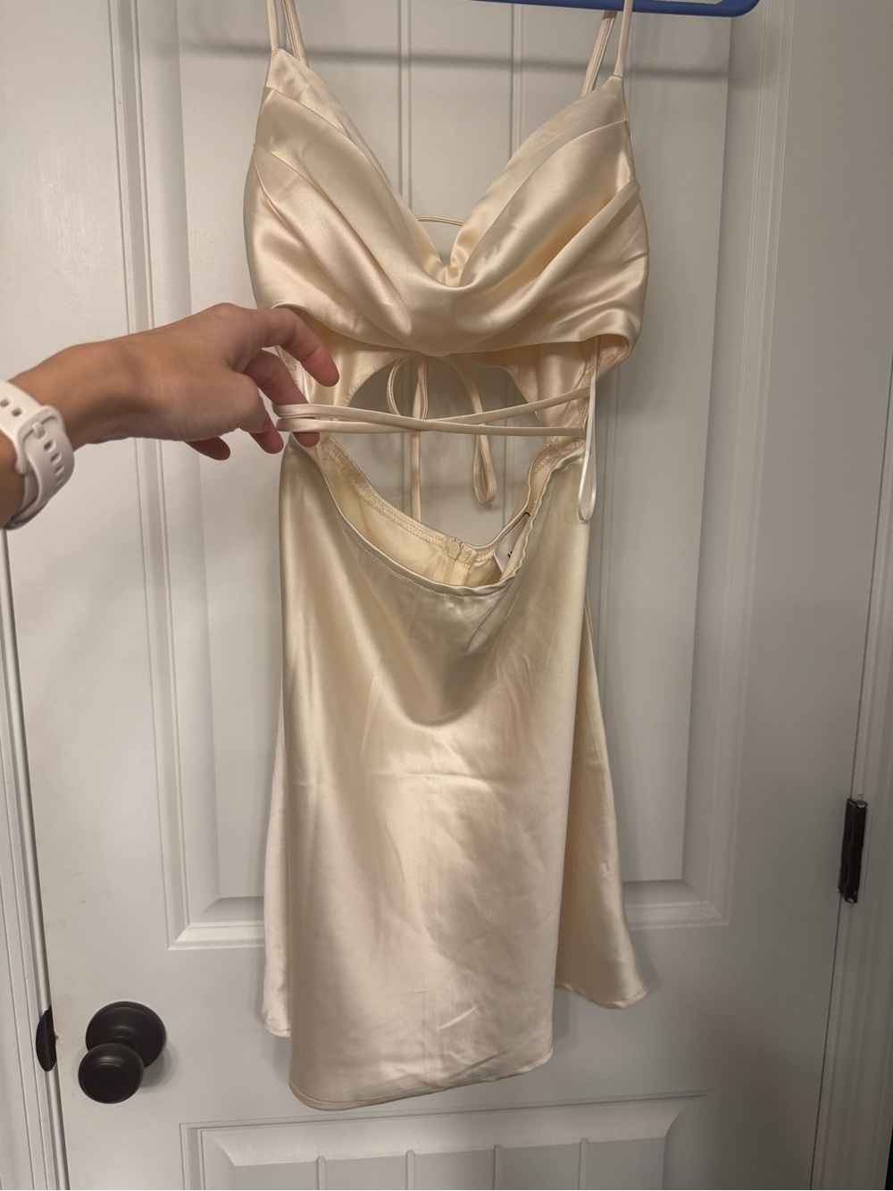 Hello Molly Official Status Dress Champagne
